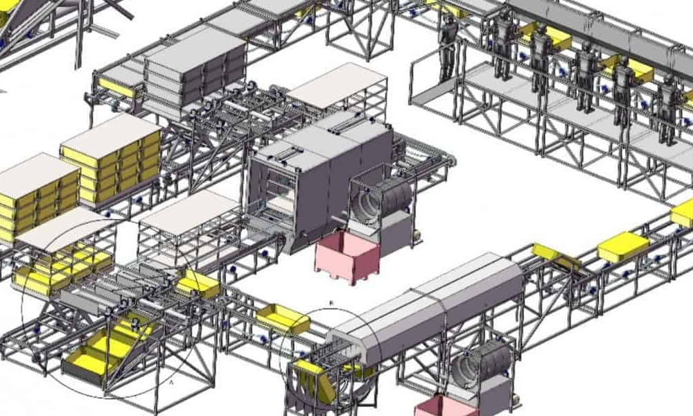 Wrightfield Conveyor Systems Render Image